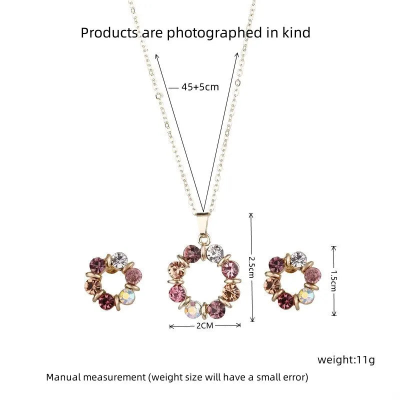 Eternal Circle of Light Jewelry Set