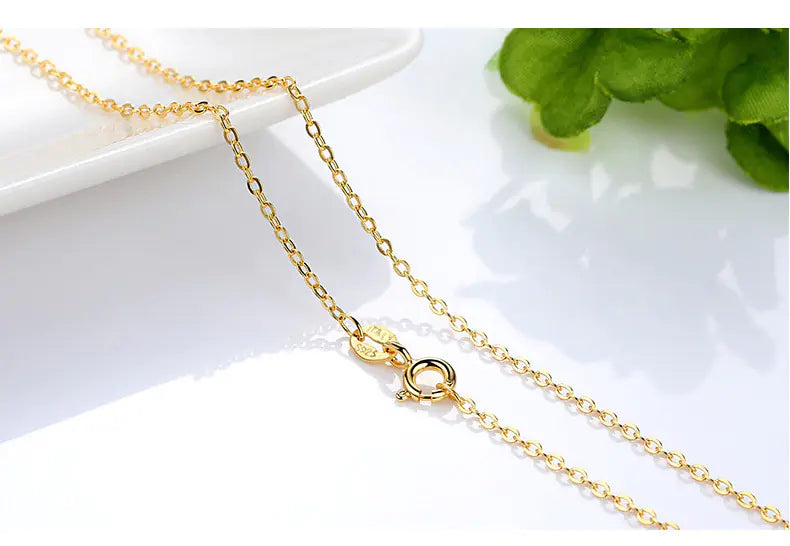 18K Gold Plated Necklace - Choker Style