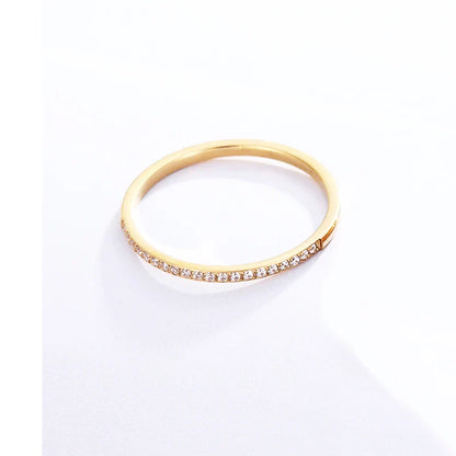 Vintage-Inspired Zirconia Ring