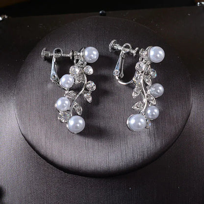 Bridal Jewelry Set - Korean Earrings and Necklace