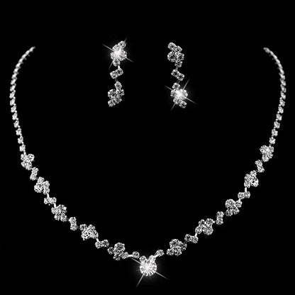 Elegant Water Diamond Jewelry Set