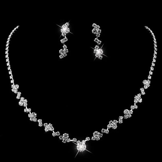 Elegant Water Diamond Jewelry Set