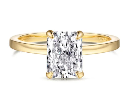 S925 Sterling Silver Geometric Ring